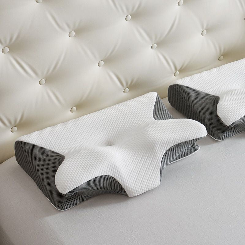 Butterfly-shaped memory foam slow-rebound memory pillow