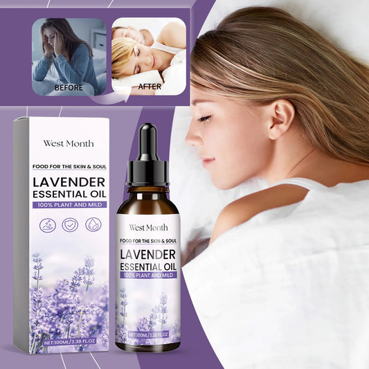 100mL Lavender Essential Oil – Hydrating, Calming & Aromatherapy Grade for Skin & Diffuser Use